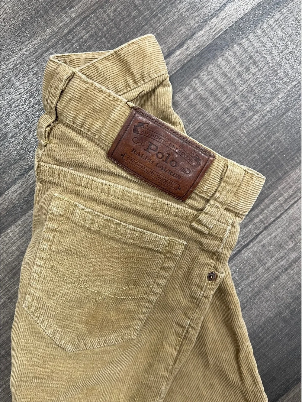 Polo Ralph Lauren Boys' Tan Corduroy Pants Size 7